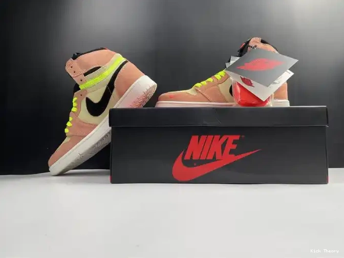 Kicktheory 1 High Switch Jordan Air CW6576-800 Peach 0508